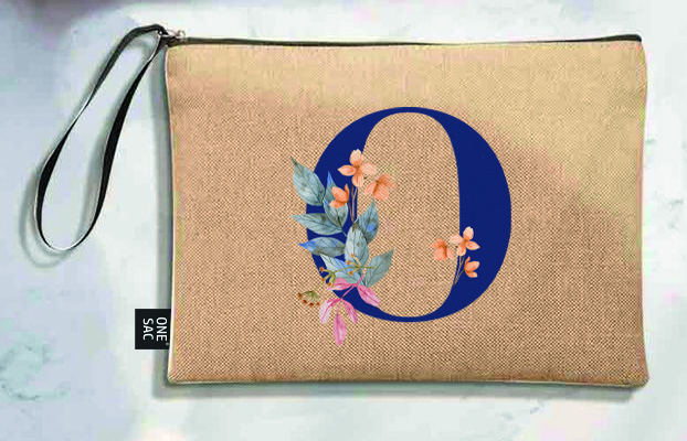 Sac à main Lettre O (Modèles variés) (25 × 18 × 1 cm)